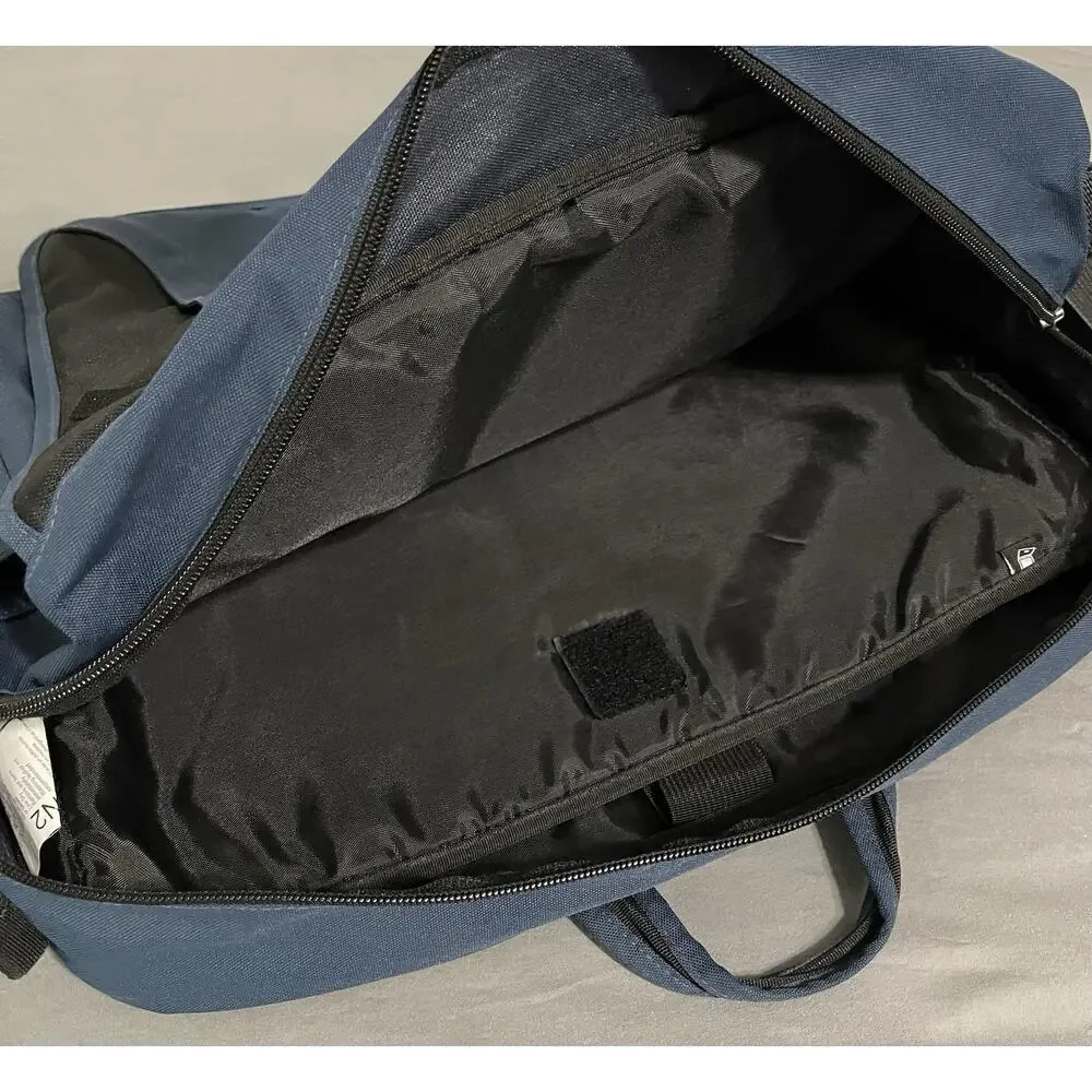 Jansport Georgia Tech GT Embroidered Messenger Bag Navy Blue Excellent Cond